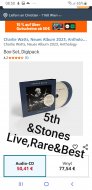 Inserat CharlieWatts5thStonesAZ AbbaZappa Ambros