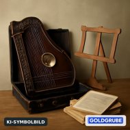 Inserat Zither ca. 100 Jahre alt von