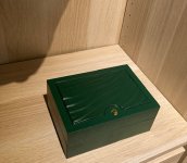 Inserat Rolex Box Oyster M