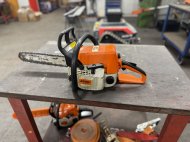 Inserat Stihl 025 mit 45cm Schwertlänge; BJ: 2002