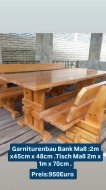 Inserat Garniturenbau Wagnerei Kunsttischlerei 