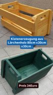 Inserat Kistenerzeugung 80cm x30cm x30cm