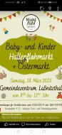 Inserat Kinder Hallen flohmarkt 