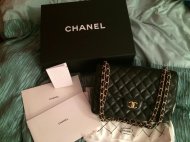 Inserat Chanel Jumbo Flap Handtasche mit Kaviar