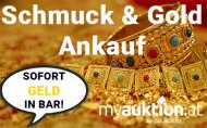 Inserat Schmuck & Gold Ankauf!