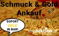 Inserat Schmuck & Gold Ankauf!