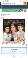 Inserat LaverneAndrews115SistersAZ AbbaZappa Uvm