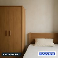 Inserat Jugendzimmer mit Bett und