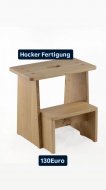 Inserat Hockerproduktion mit Fußablage