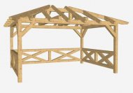 Inserat Holzpavillone Holzbau -Tischlerei