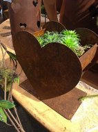 Inserat Blumentopfherzständer  Leuchter 