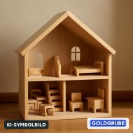 Inserat Puppenhaus mit Einrichtung
