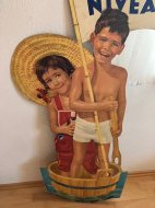 Inserat Werbetafel Nivea alt Einzelstück Grösse 