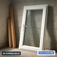 Inserat Neue Nebeneingangstüre