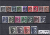Inserat Briefmarken Ö Lokalausgaben mit Aufdruck