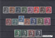 Inserat Briefmarken D Lokalausgaben mit Aufdruck