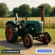 Inserat Traktor Plus 40er mit Seitenmähewerk