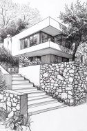 Inserat Häuserbau mit Steinmauer Carport