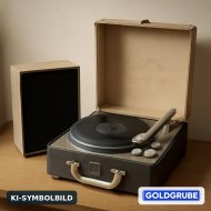 Inserat Phillips Kofferplattenspieler