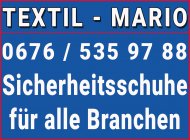 Inserat Textil Mario