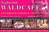 Inserat Nightclub Waldcafe
