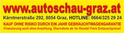 Inserat Autoschau Graz Weissl Alois KFZ